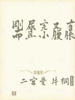 刚尿完又有尿意而且小腹胀痛