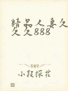 精品人妻久久久久久888