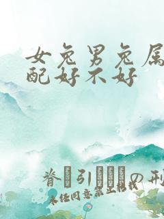 女兔男兔属相婚配好不好