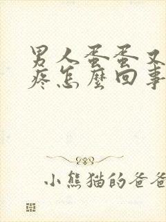 男人蛋蛋又肿又疼怎么回事