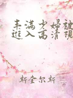 丰满少妇被猛烈进入高清视频