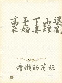 高手下山退婚个未婚妻短剧