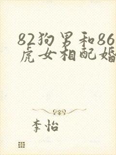 82狗男和86虎女相配婚姻如何