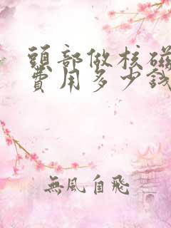 头部做核磁共振费用多少钱