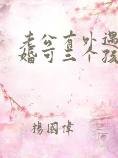 老公有外遇想离婚可三个孩子怎么办