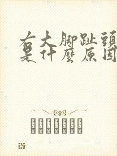 右大脚趾头麻木是什么原因引起的