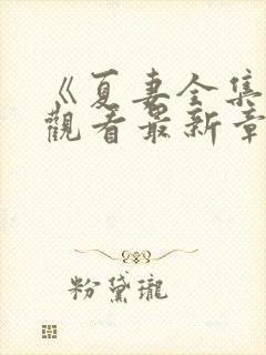 《夏妻全集免费观看最新章节更新小