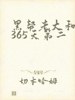 黑帮老大和我的365天第二