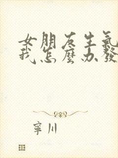 女朋友生气不理我怎么办发信息不回