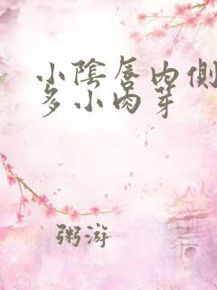 小阴唇内侧长许多小肉芽