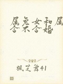 属兔女和属马的合不合婚