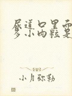 尿道口里面长很多小肉粒是怎么回事