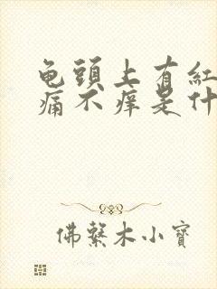 龟头上有红斑不痛不痒是什么引起的