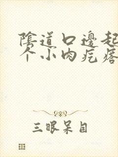 阴道口边起了一个小肉疙瘩