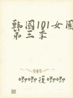 韩国101女团第三季
