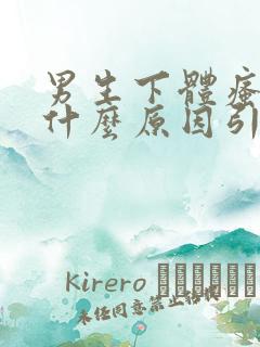 男生下体瘙痒是什么原因引起的