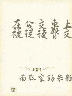 在公交车上美女被从后臀交