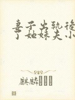 妻子出轨后我成了她妹夫小说