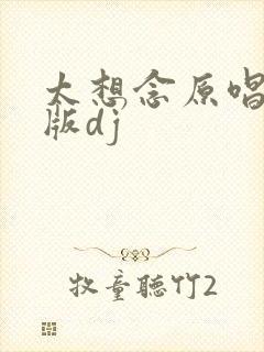 太想念原唱完整版dj