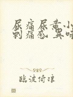 尿痛尿黄小便有刺痛感 异味重