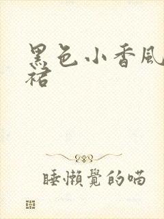 黑色小香风包臀裙