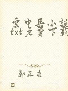 云中岳小说全集txt免费下载