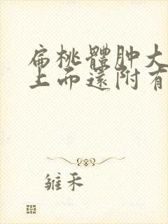 扁桃体肿大而且上面还附有白色块状