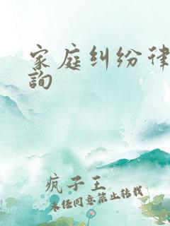 家庭纠纷律师咨询