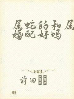 属蛇的和属鼠的婚配好吗