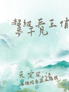 超级兵王俏总裁 梦千凡