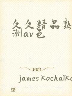 久久精品熟女亚洲av色