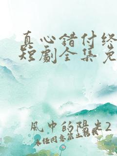 真心错付终成空短剧全集免费播放