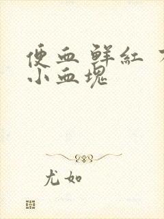 便血 鲜红 有小血块