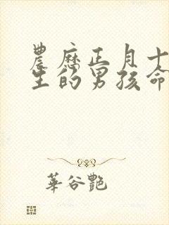 农历正月十五出生的男孩命运