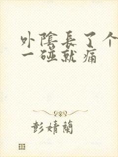 外阴长了个疙瘩一碰就痛