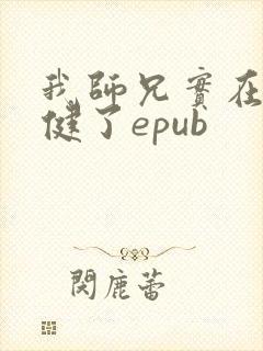 我师兄实在太稳健了epub
