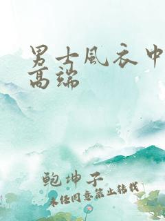 男士风衣中长款高端