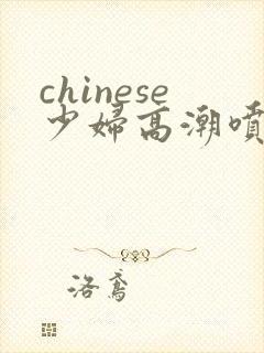 chinese少妇高潮喷水2