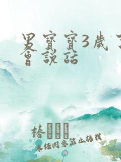 男宝宝3岁了不会说话