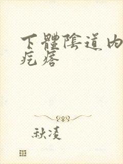 下体阴道内有硬疙瘩