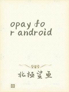 opay for android