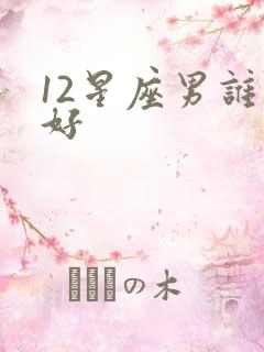 12星座男谁最好