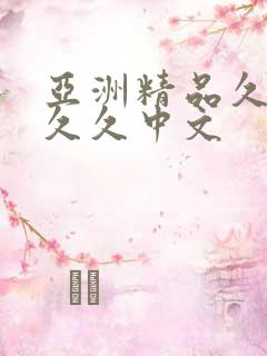 亚洲精品久久久久久中文