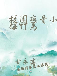 校园恋爱小说青梅竹马