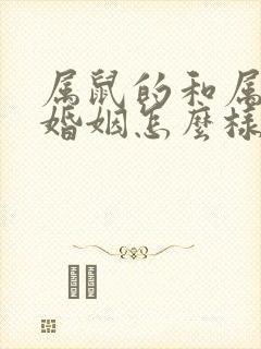 属鼠的和属羊的婚姻怎么样