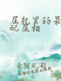 属龙男的最佳婚配属相