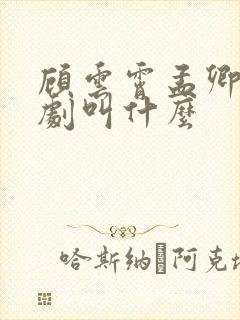 顾云霄孟卿月短剧叫什么