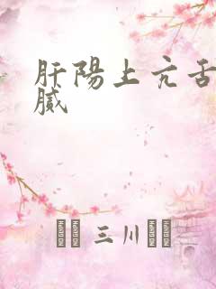 肝阳上亢舌苔黄腻