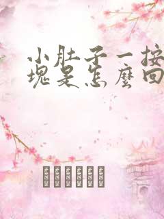 小肚子一按有硬块是怎么回事