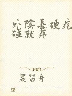 外阴长硬疙瘩一碰就疼